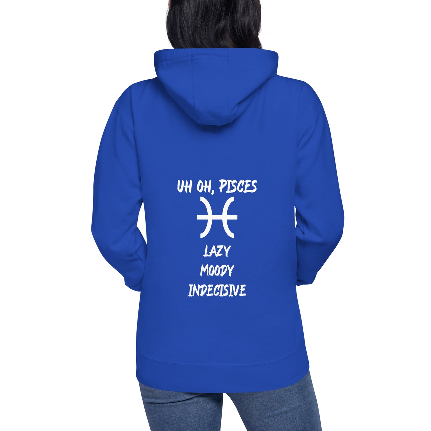 “Uh Oh, Pisces” Unisex Hoodie