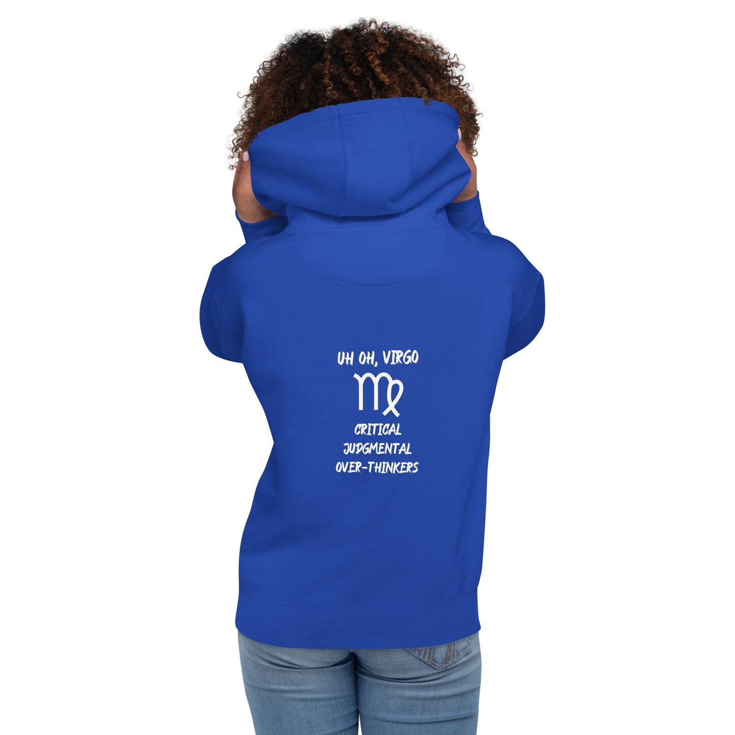 “Uh Oh, Virgo” Unisex Hoodie