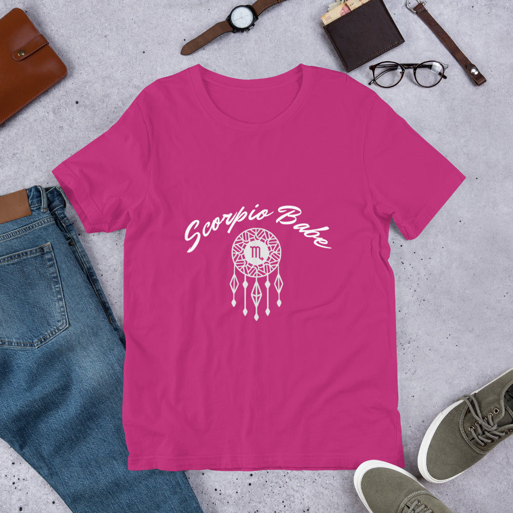 “Scorpio Babe” Unisex T-Shirt