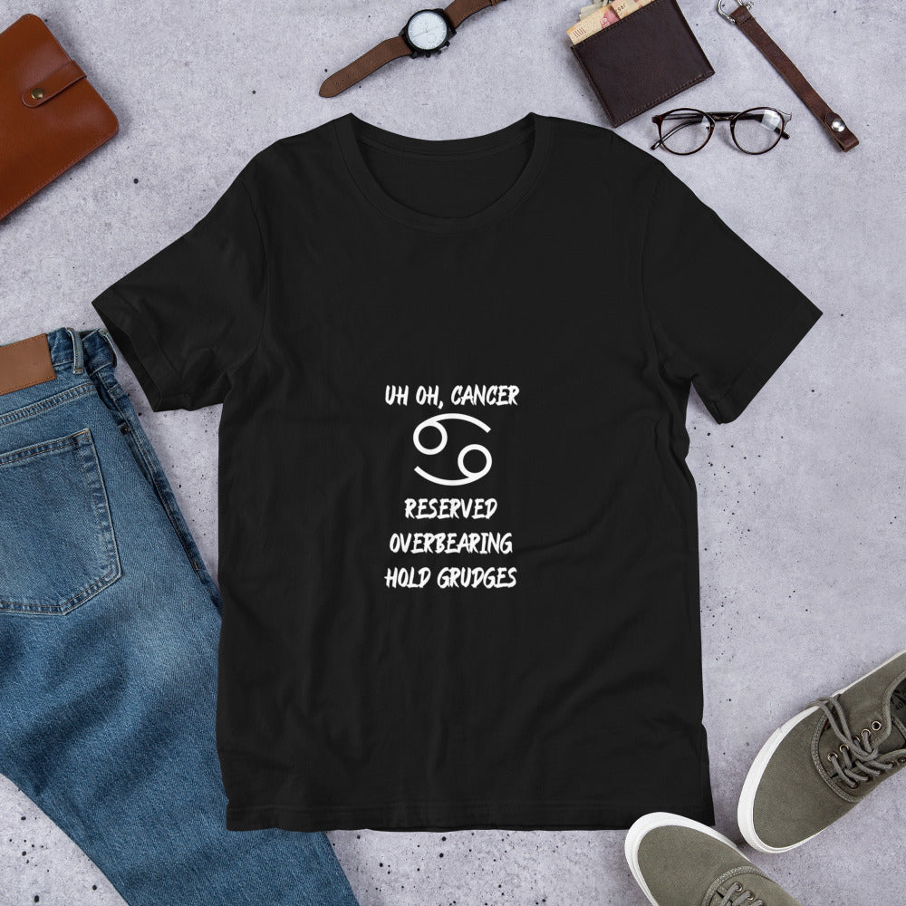 “Uh Oh, Cancer” Unisex T-Shirt