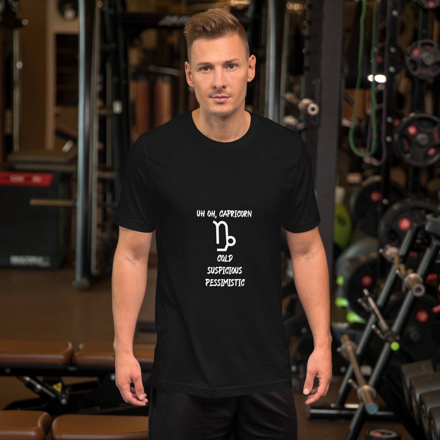 “Uh Oh, Capricorn” Unisex T-Shirt