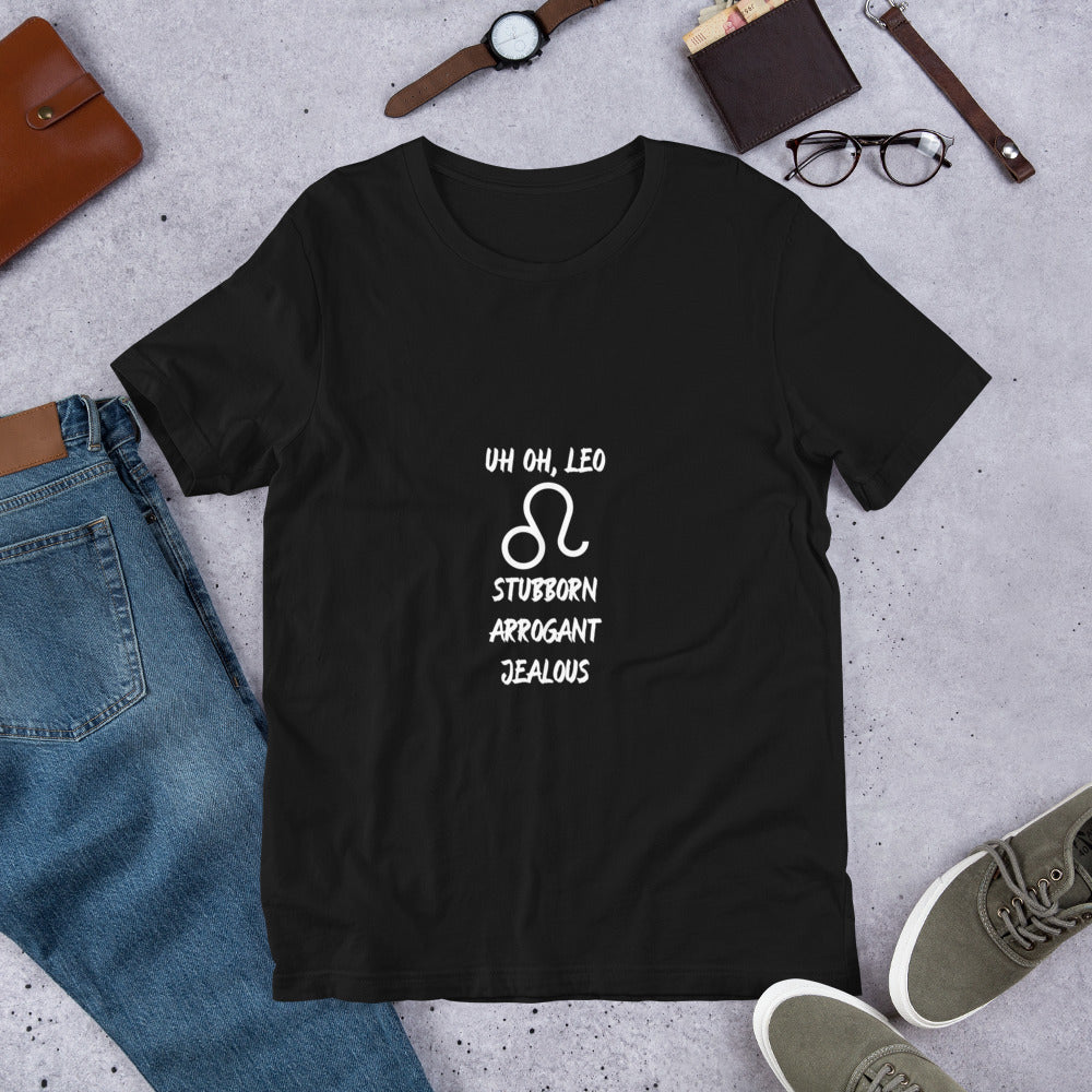 “Uh Oh, Leo” Unisex T-Shirt