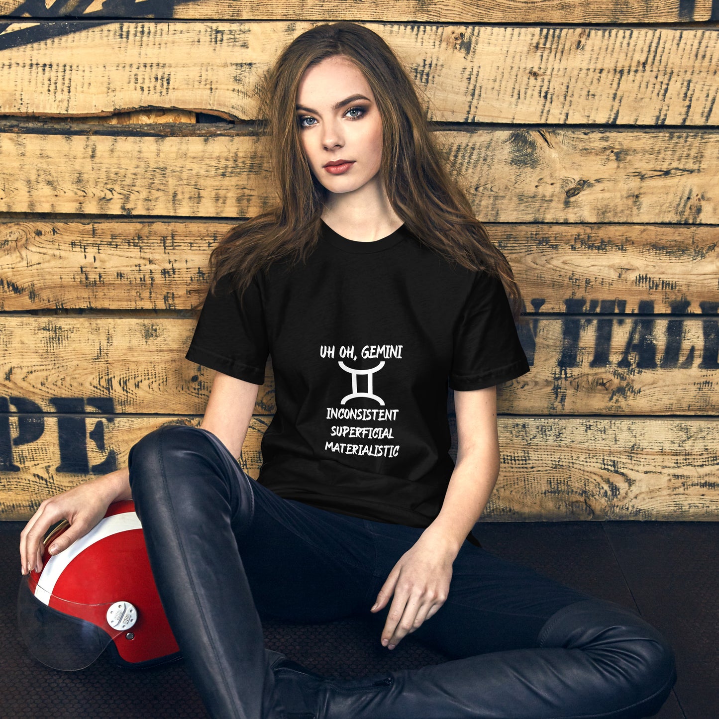 “Uh Oh, Gemini” Unisex T-Shirt