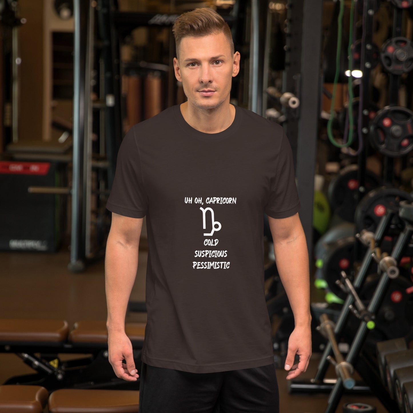 “Uh Oh, Capricorn” Unisex T-Shirt