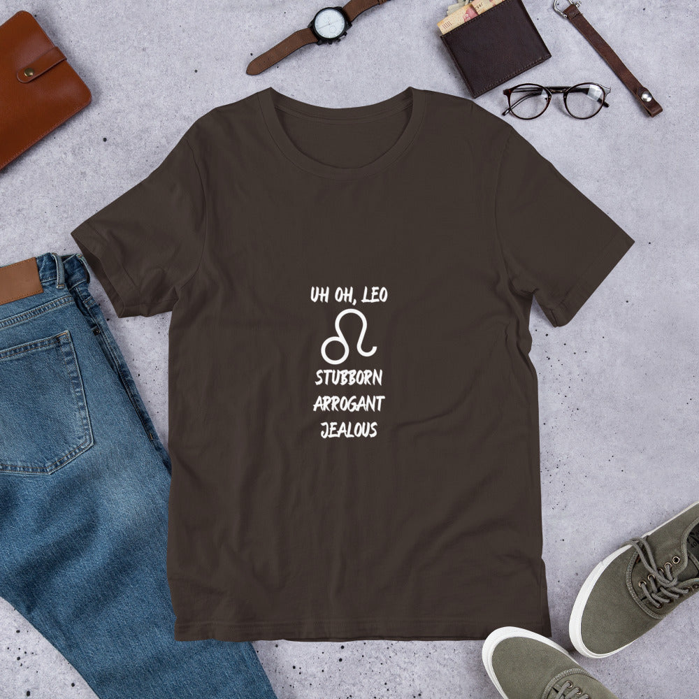 “Uh Oh, Leo” Unisex T-Shirt