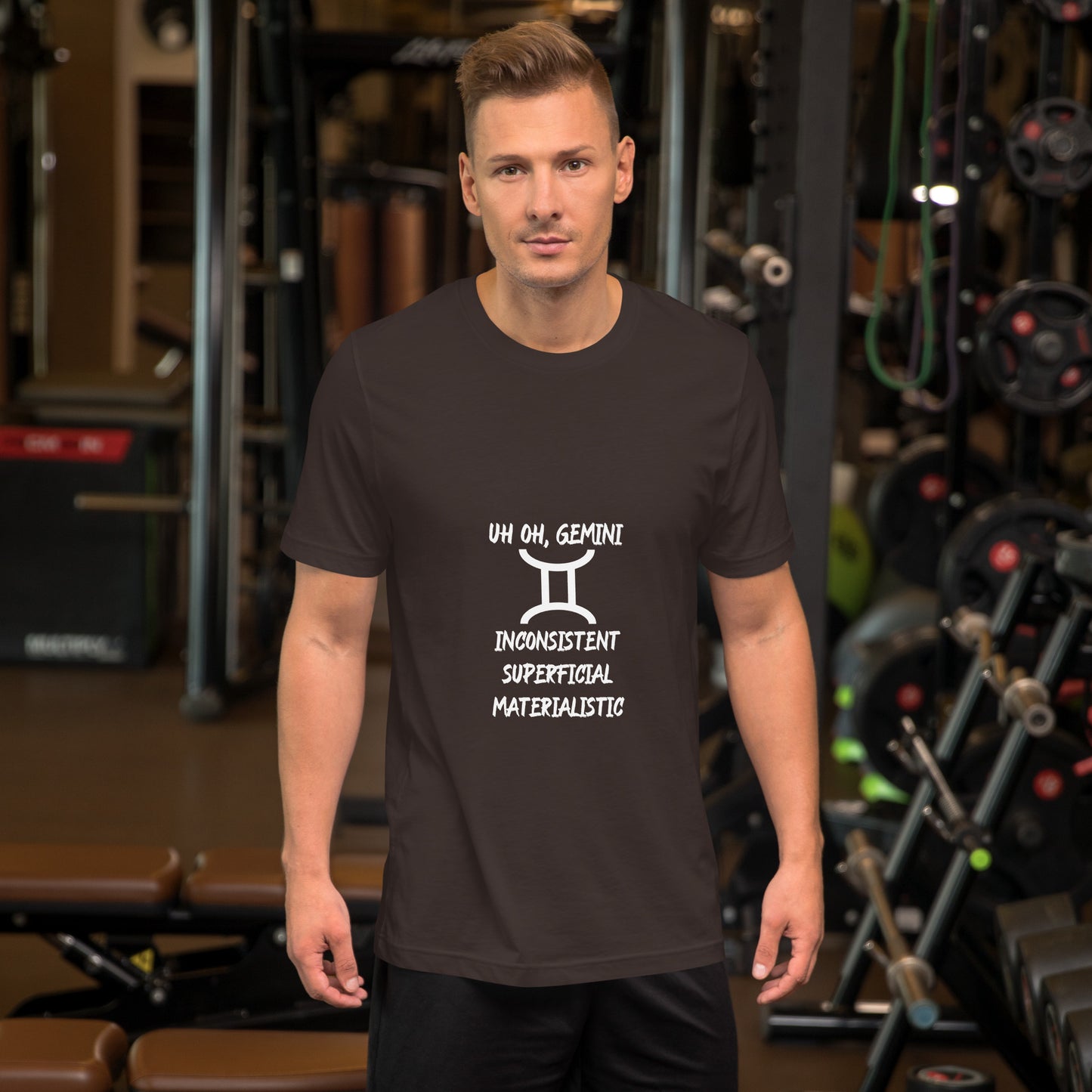 “Uh Oh, Gemini” Unisex T-Shirt