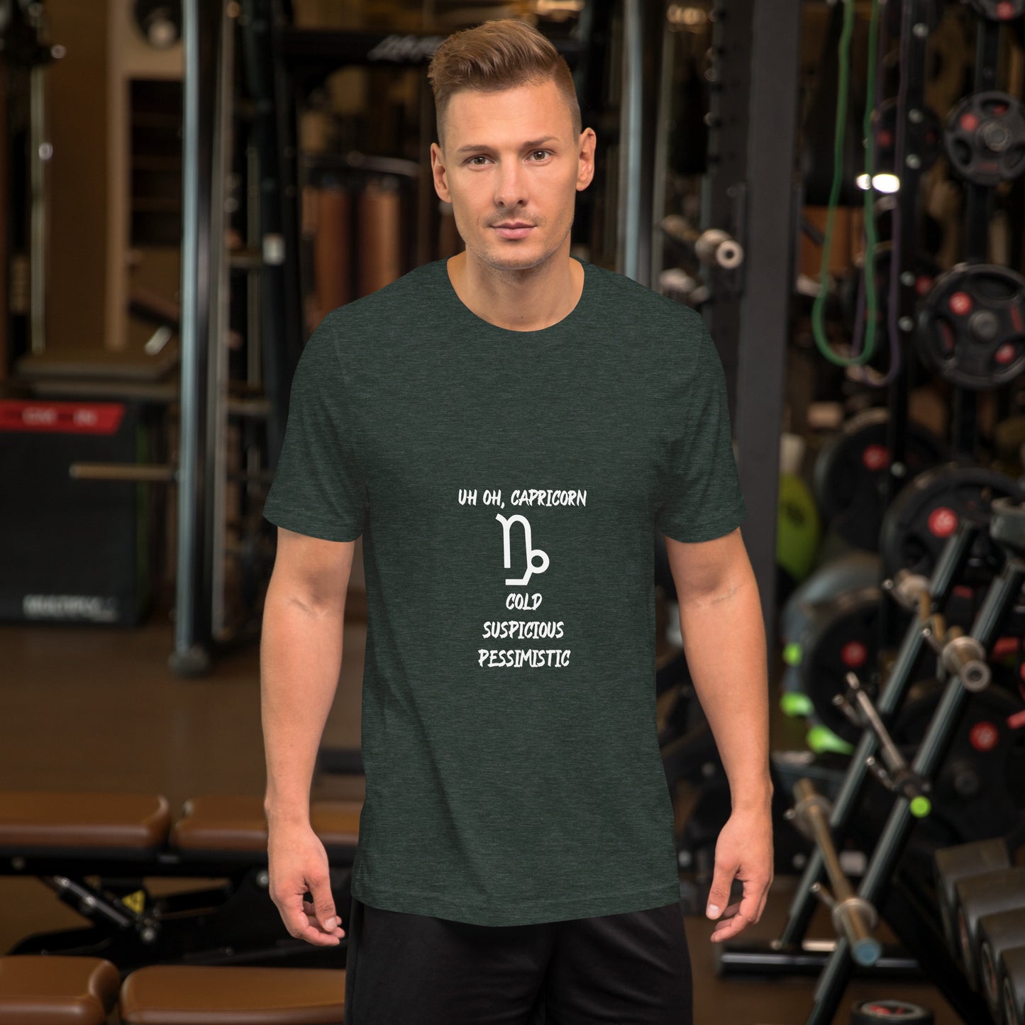 “Uh Oh, Capricorn” Unisex T-Shirt