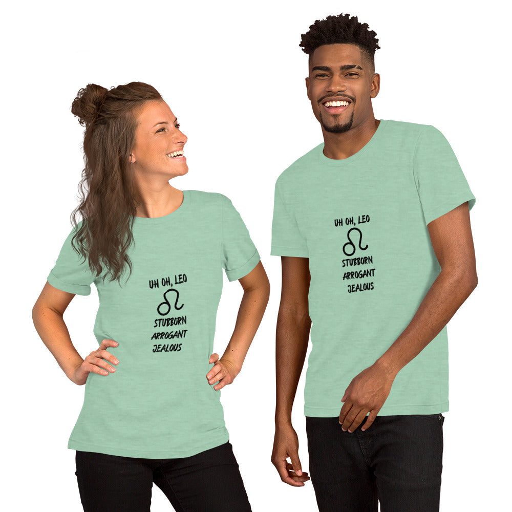 “Uh Oh, Leo” Unisex T-Shirt