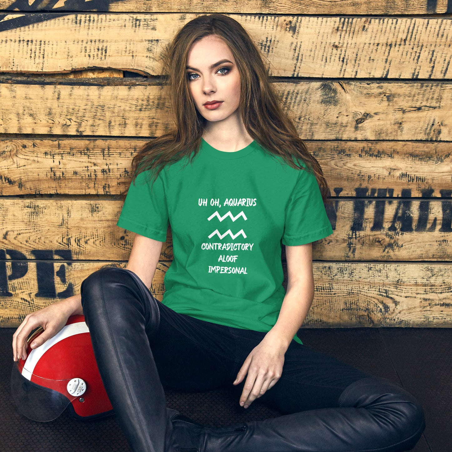 “Uh Oh, Aquarius” Unisex T-Shirt