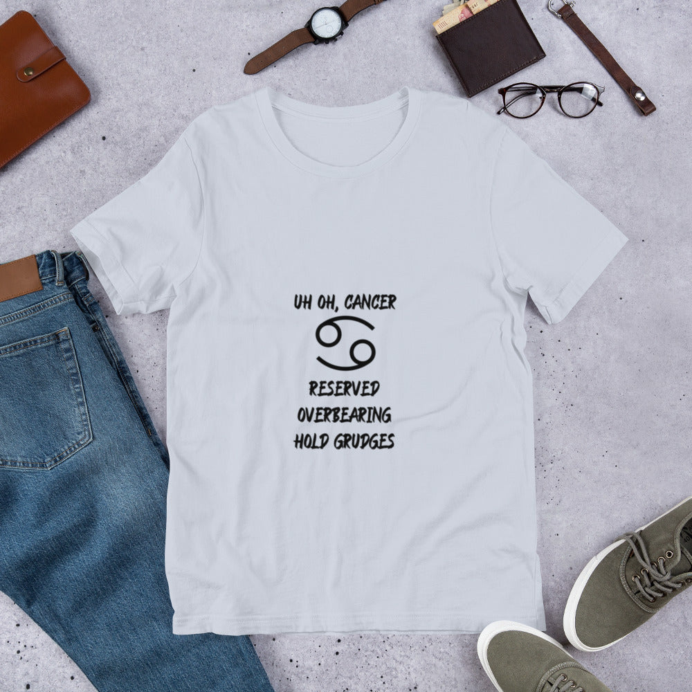 “Uh Oh, Cancer” Unisex T-Shirt