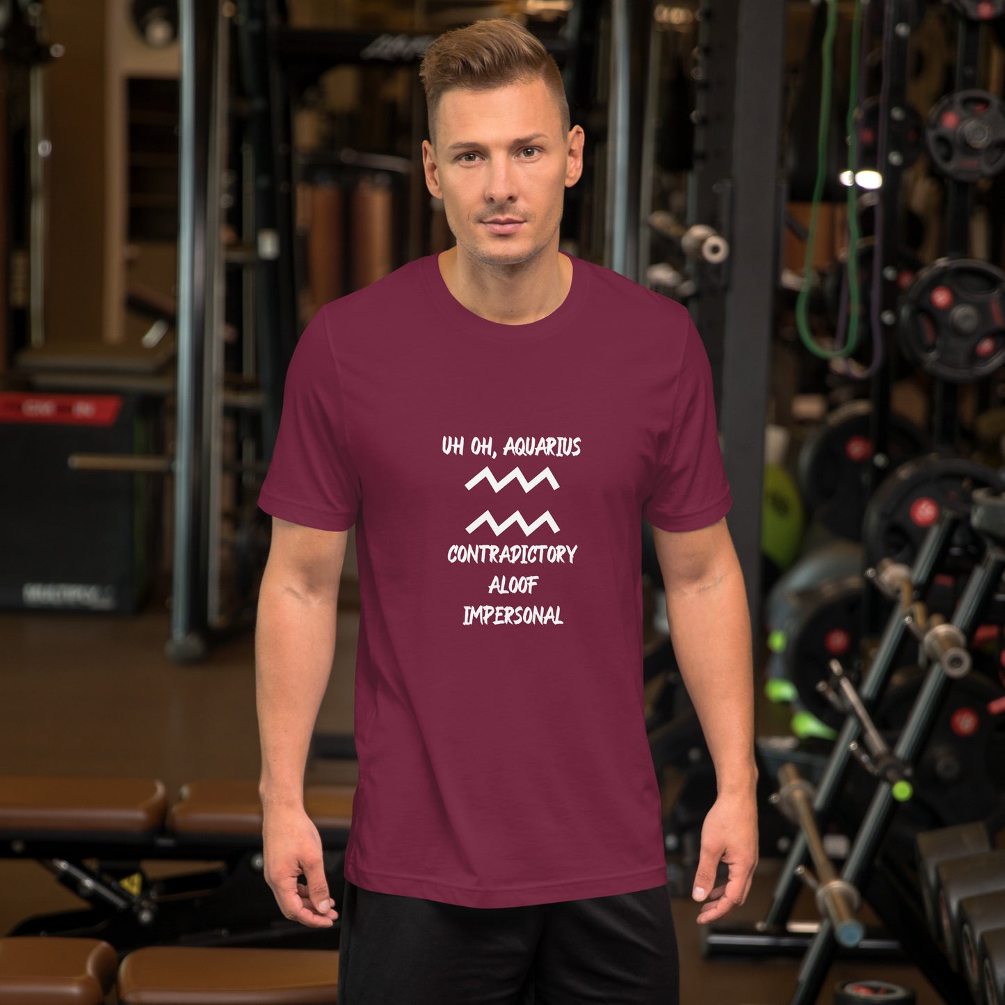 “Uh Oh, Aquarius” Unisex T-Shirt