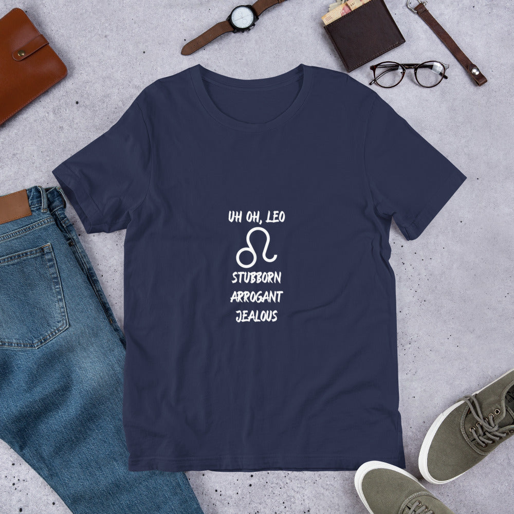 “Uh Oh, Leo” Unisex T-Shirt