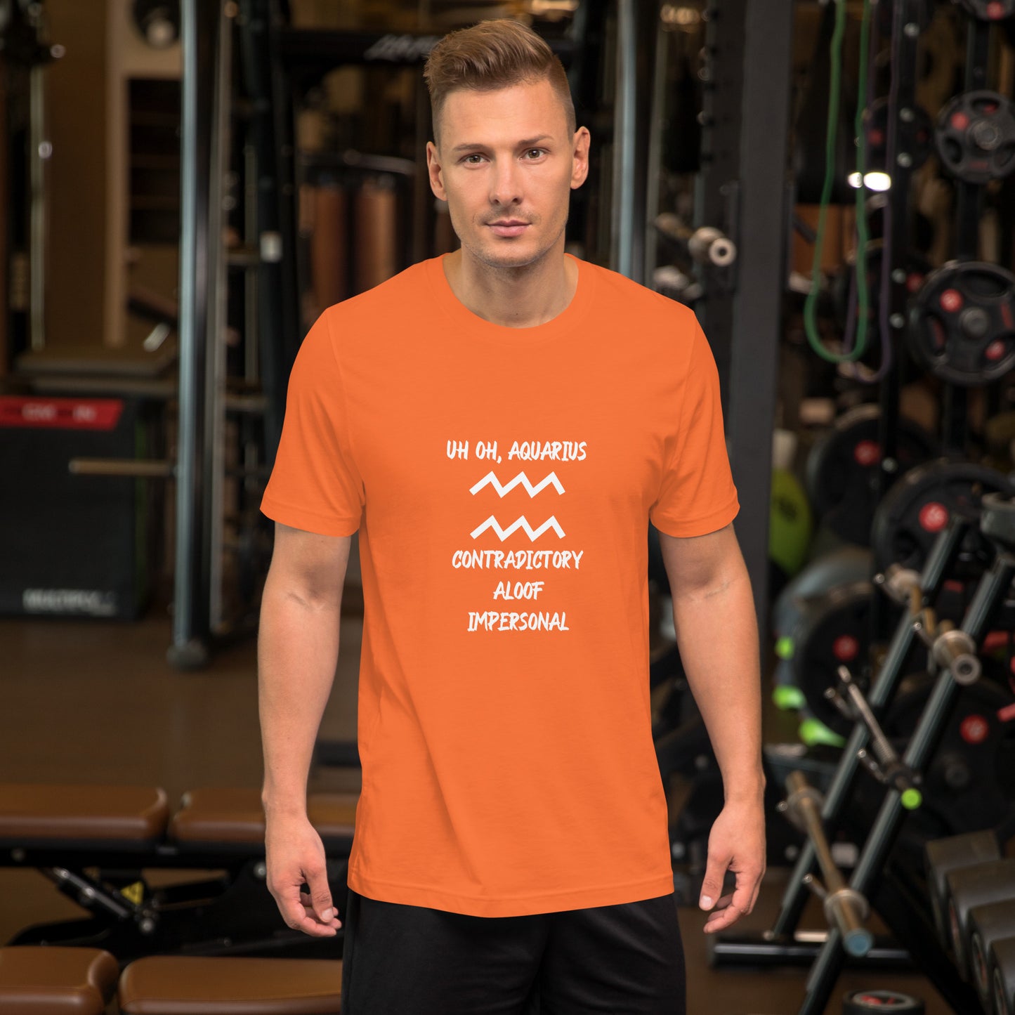 “Uh Oh, Aquarius” Unisex T-Shirt