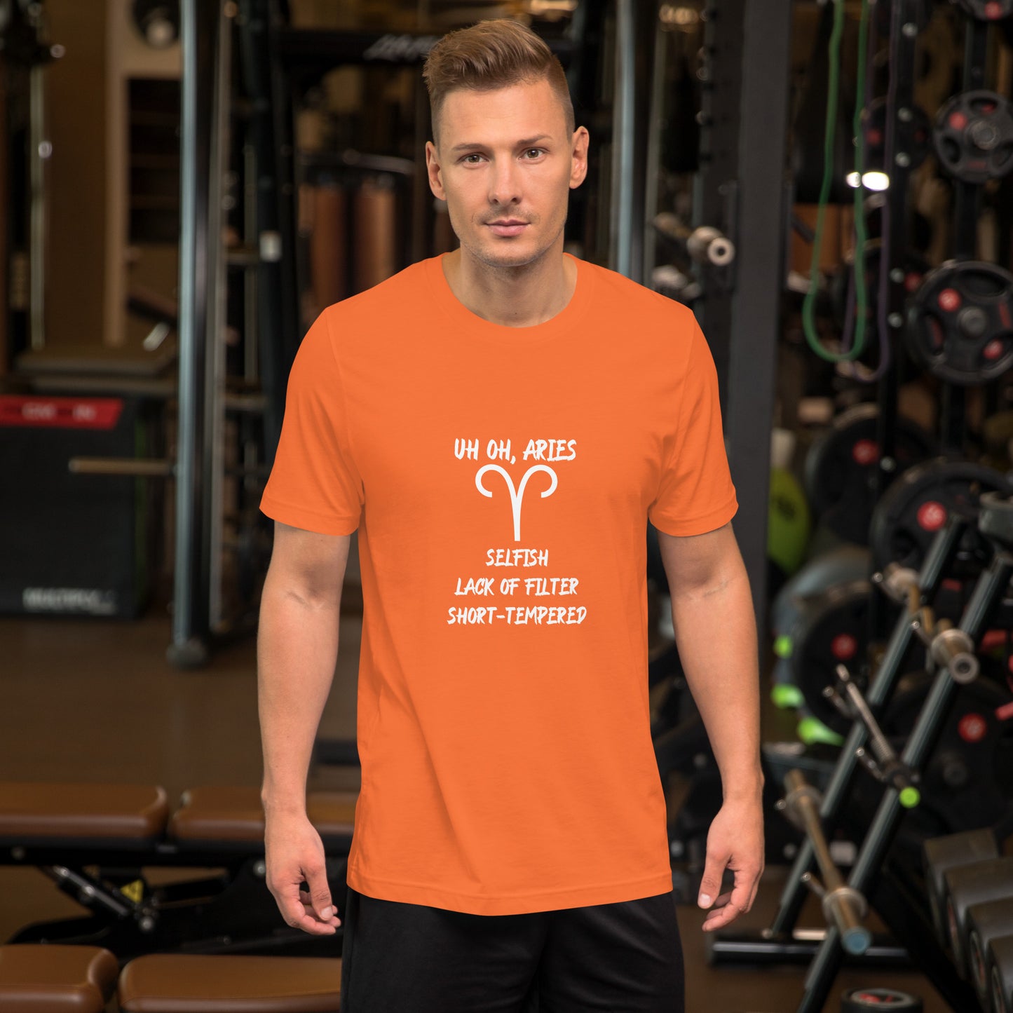 “Uh Oh, Aries” Unisex T-Shirt
