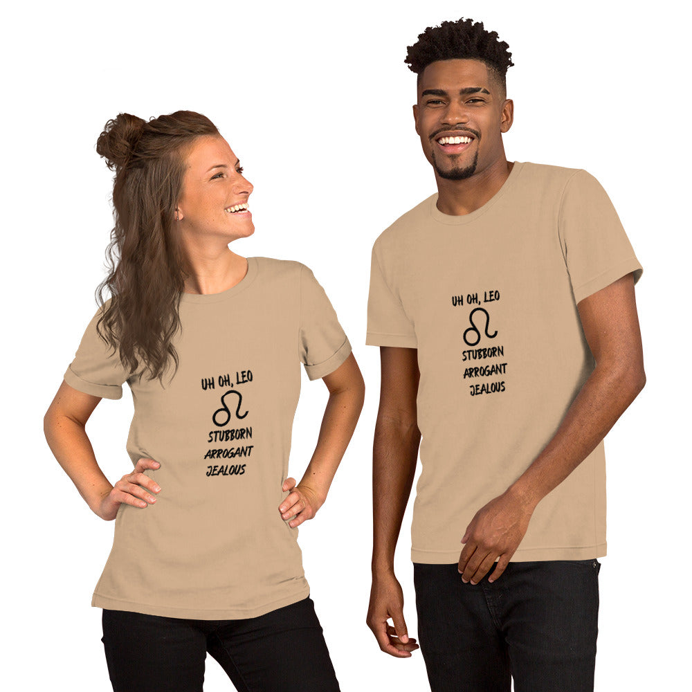 “Uh Oh, Leo” Unisex T-Shirt