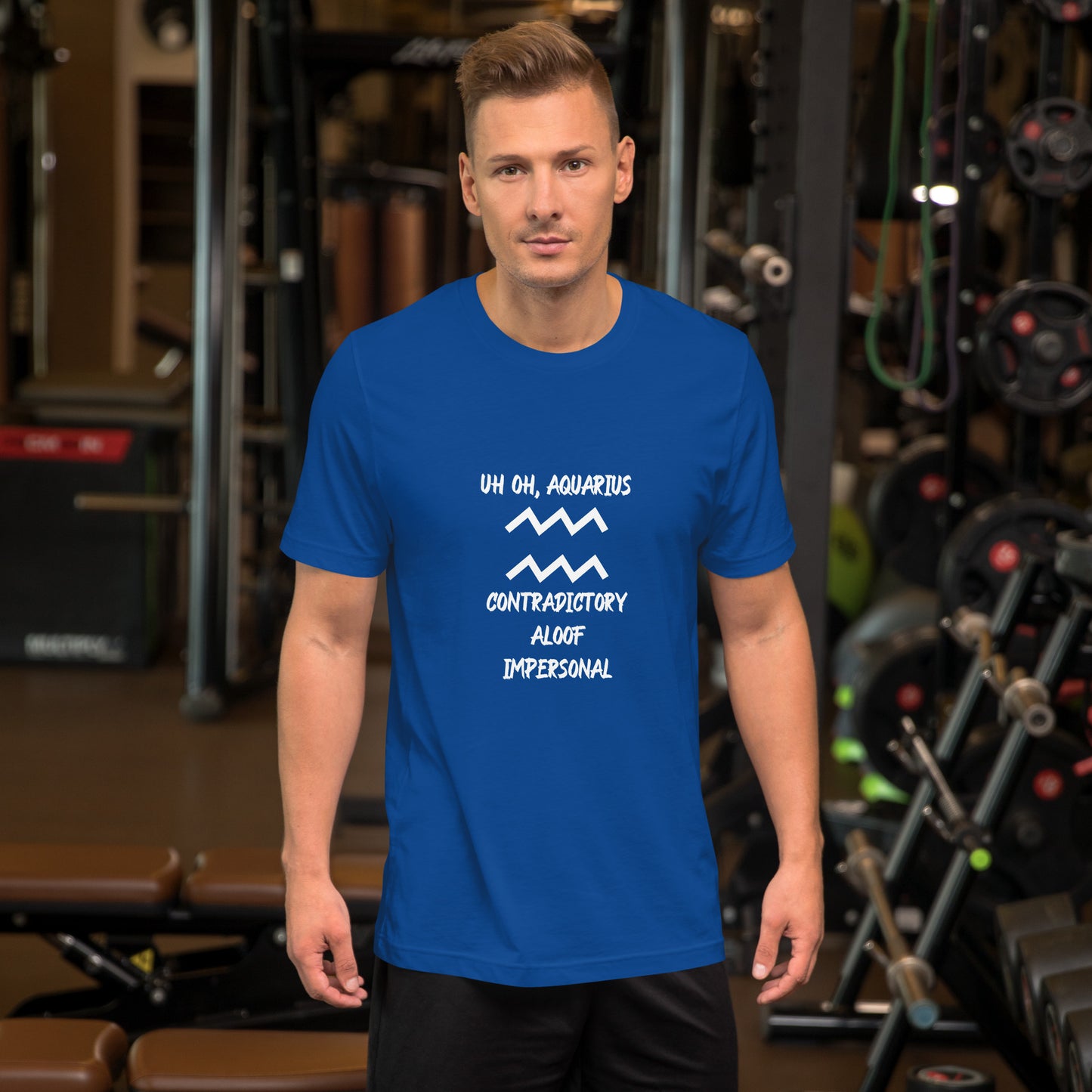 “Uh Oh, Aquarius” Unisex T-Shirt