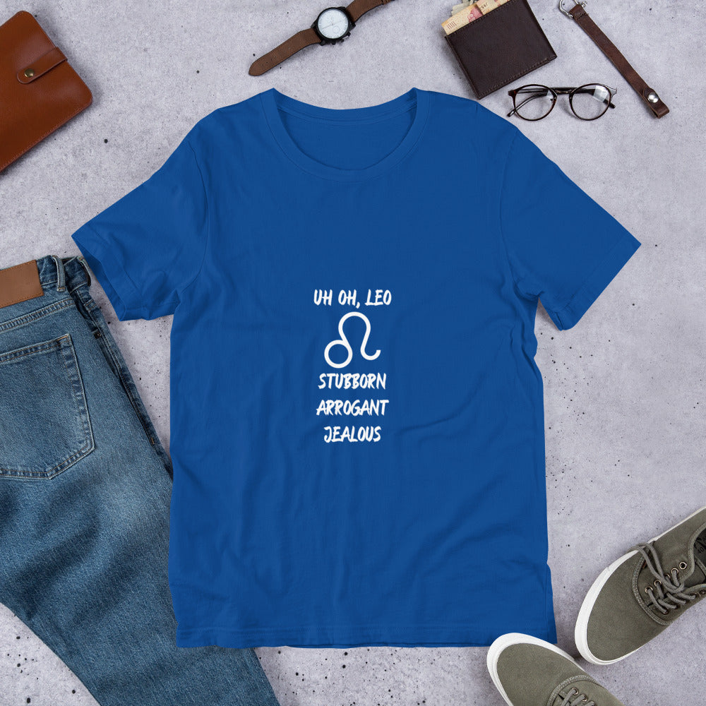 “Uh Oh, Leo” Unisex T-Shirt