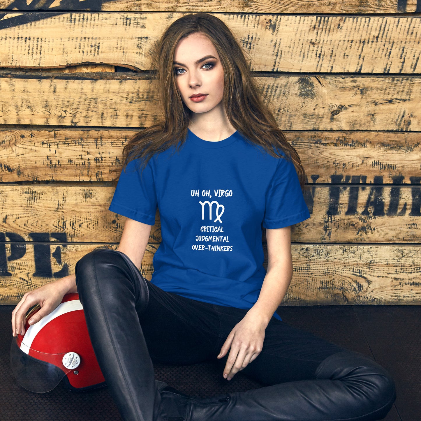 “Uh Oh, Virgo” Unisex T-Shirt