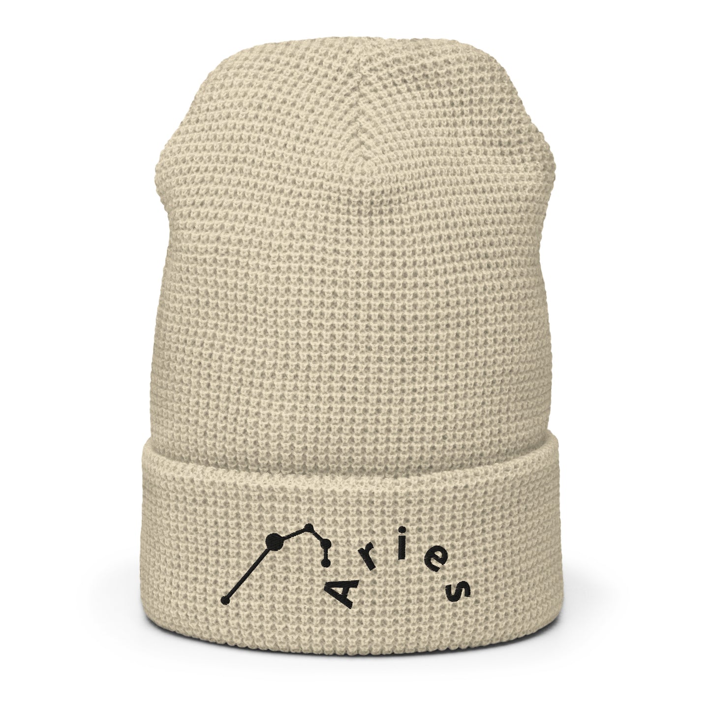 “Aries” Waffle Beanie