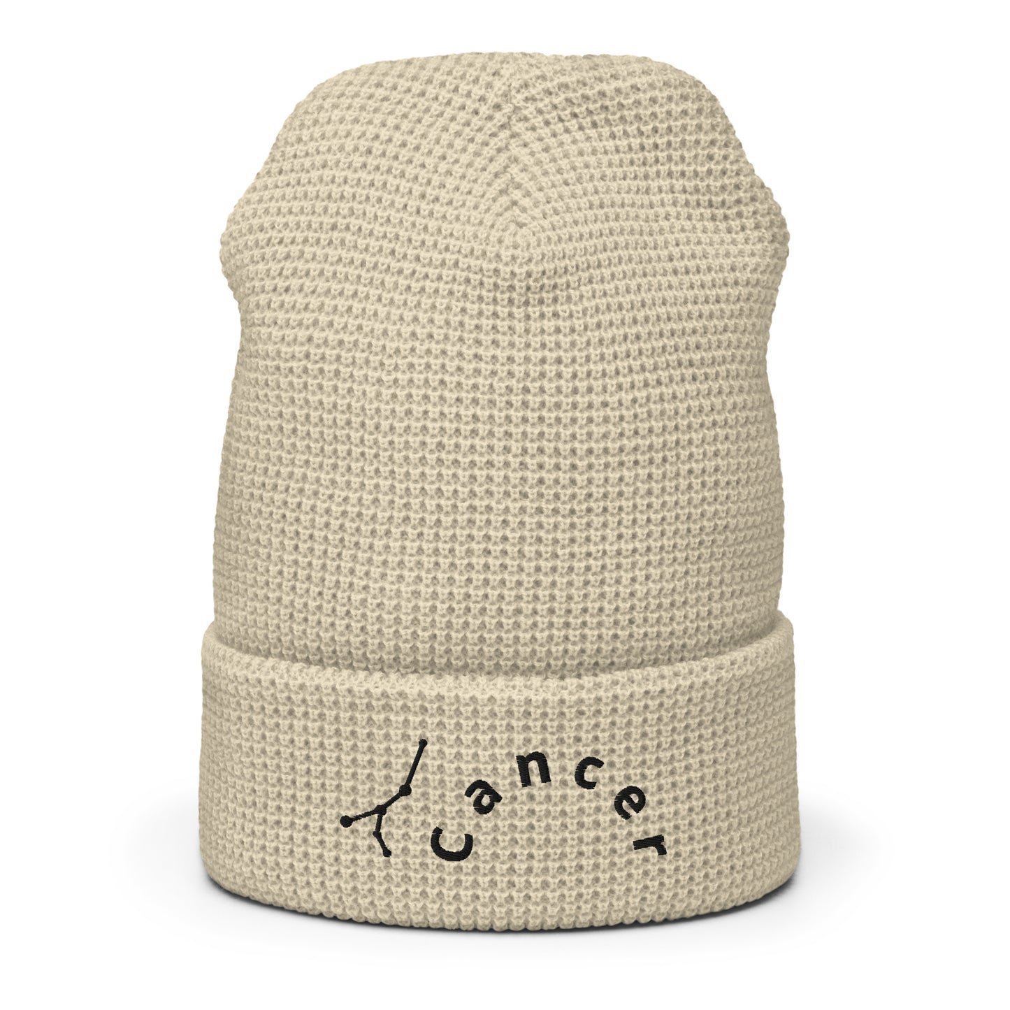 “Cancer” Waffle Beanie