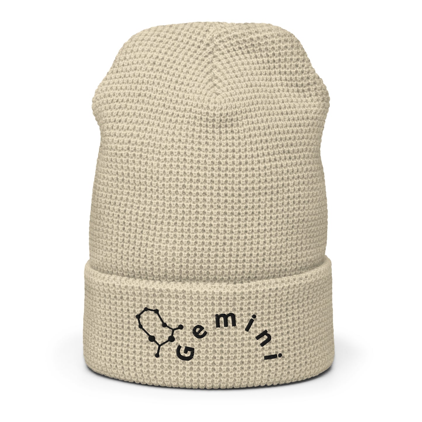 “Gemini” Waffle Beanie