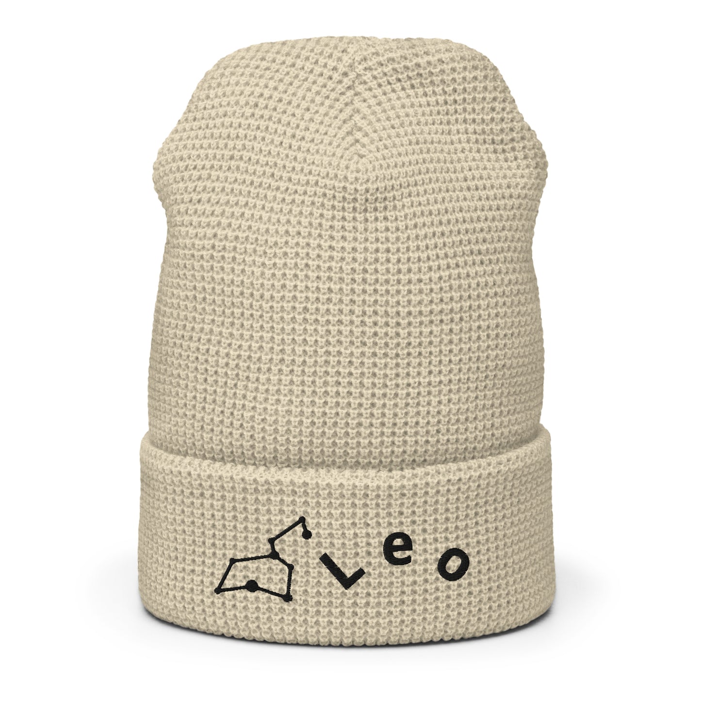 “Leo” Waffle Beanie