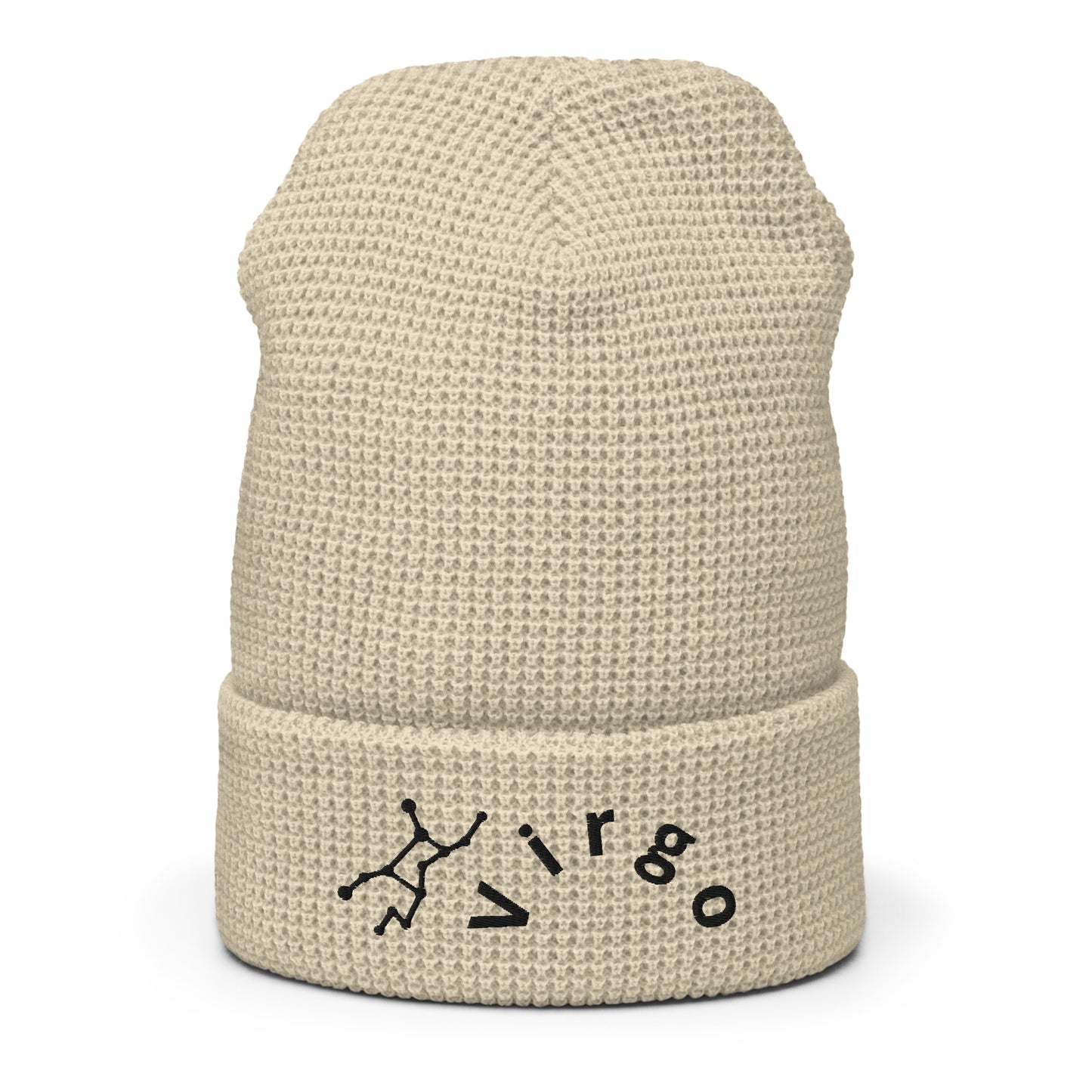 “Virgo” Waffle Beanie