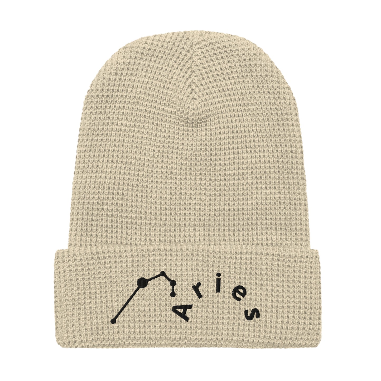 “Aries” Waffle Beanie