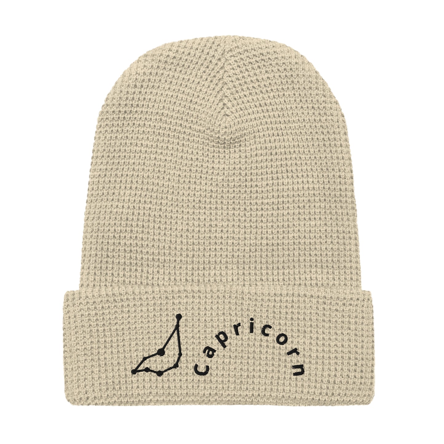 “Capricorn” Waffle Beanie