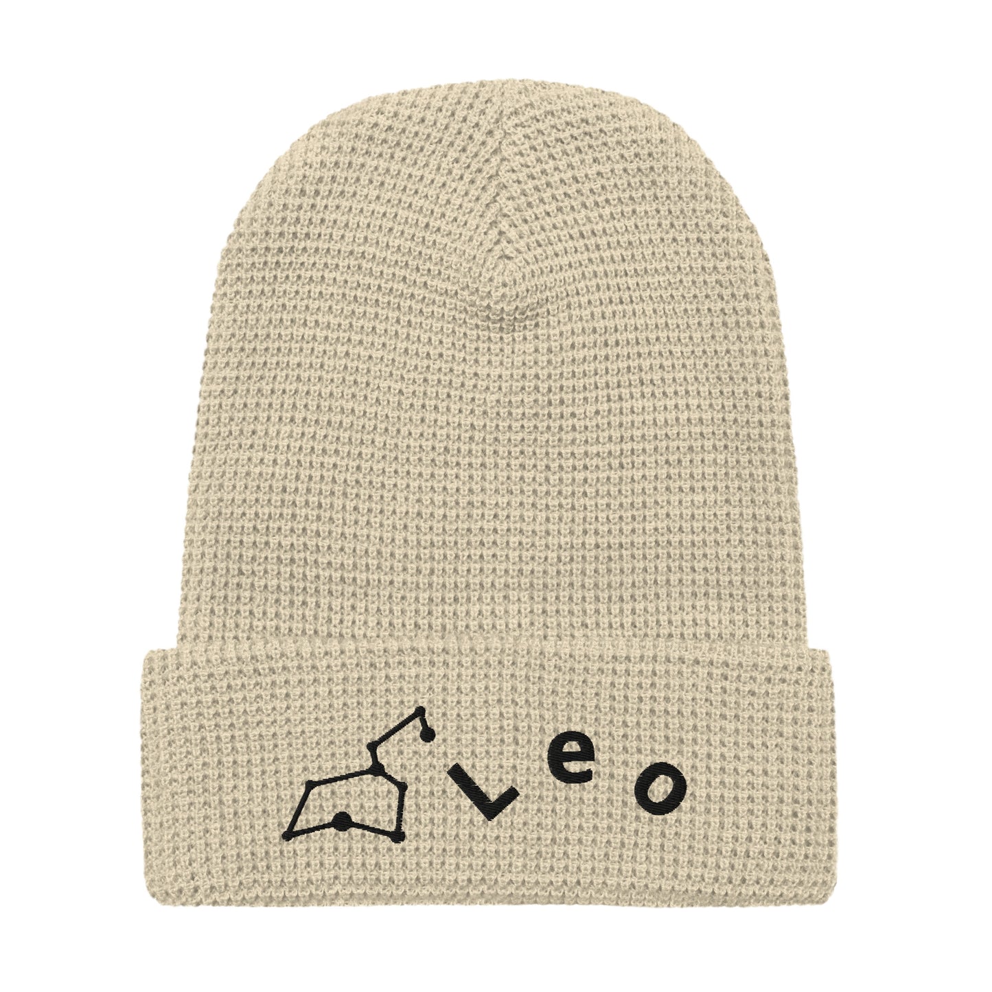 “Leo” Waffle Beanie