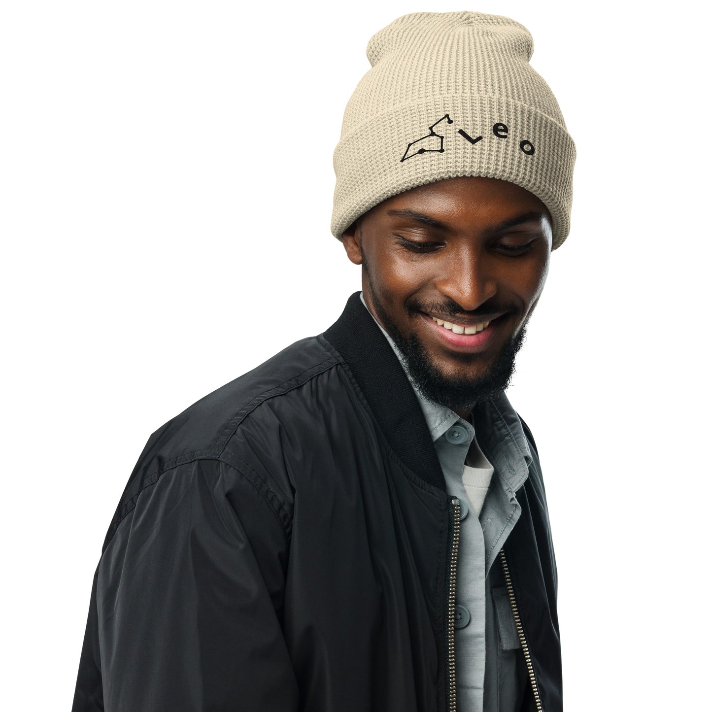 “Leo” Waffle Beanie