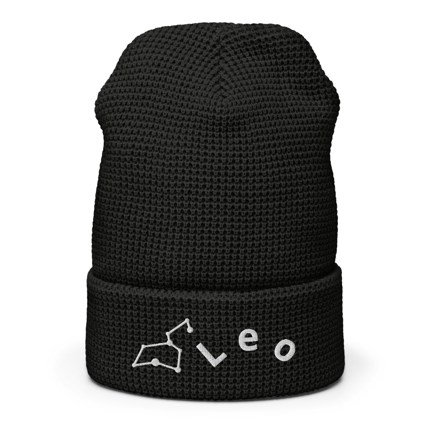 “Leo” Waffle Beanie