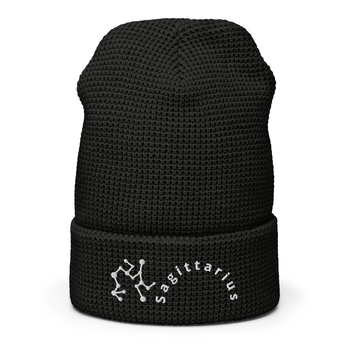 “Sagittarius” Waffle Beanie