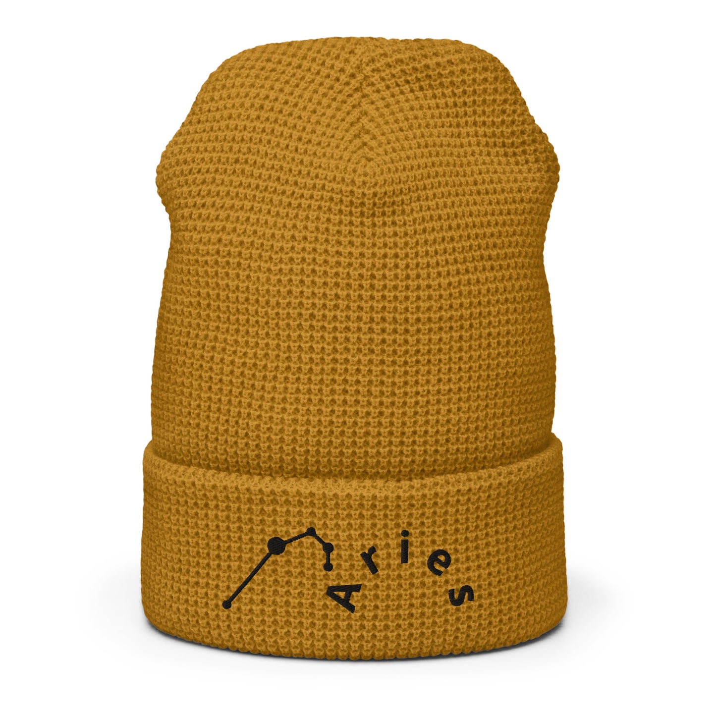 “Aries” Waffle Beanie