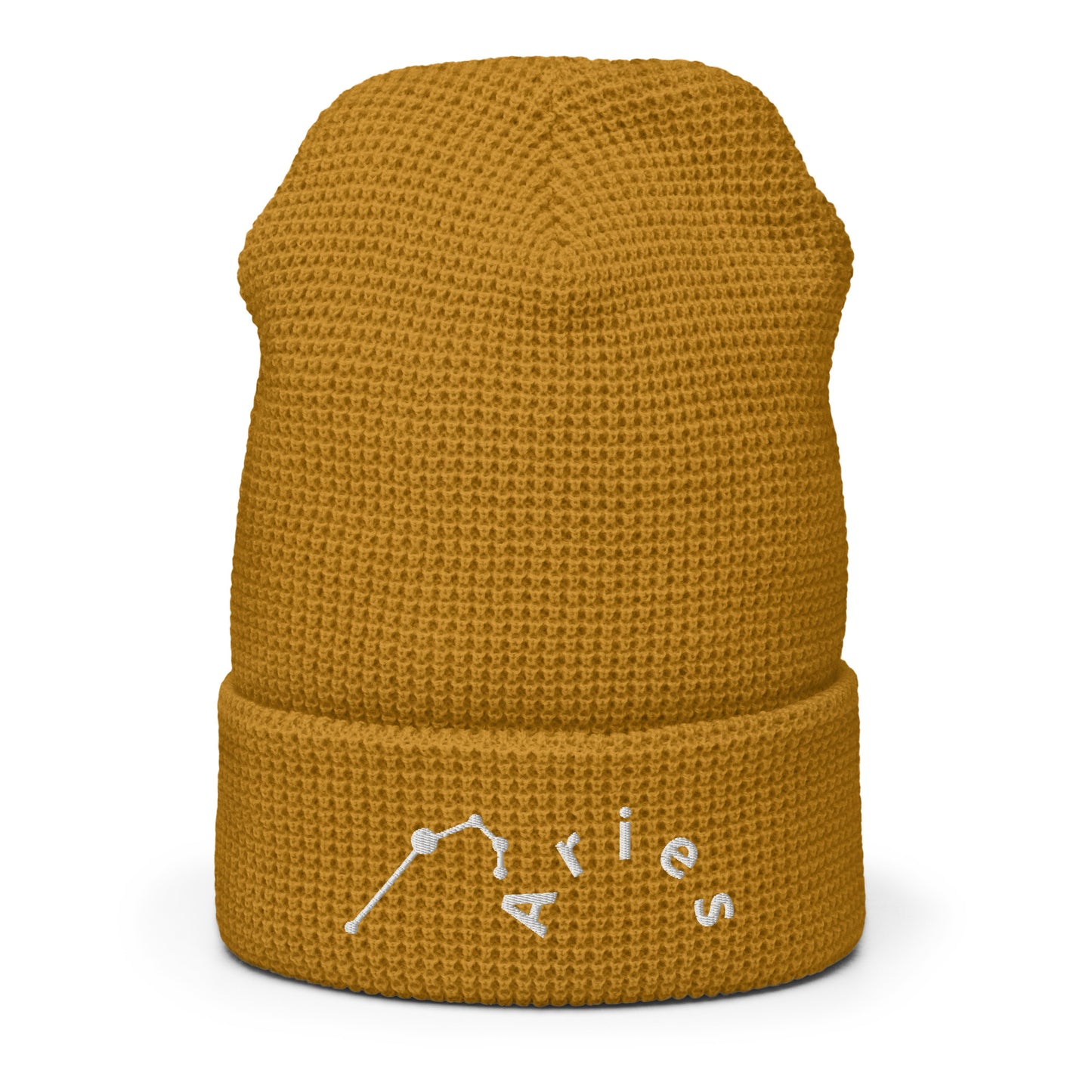 “Aries” Waffle Beanie