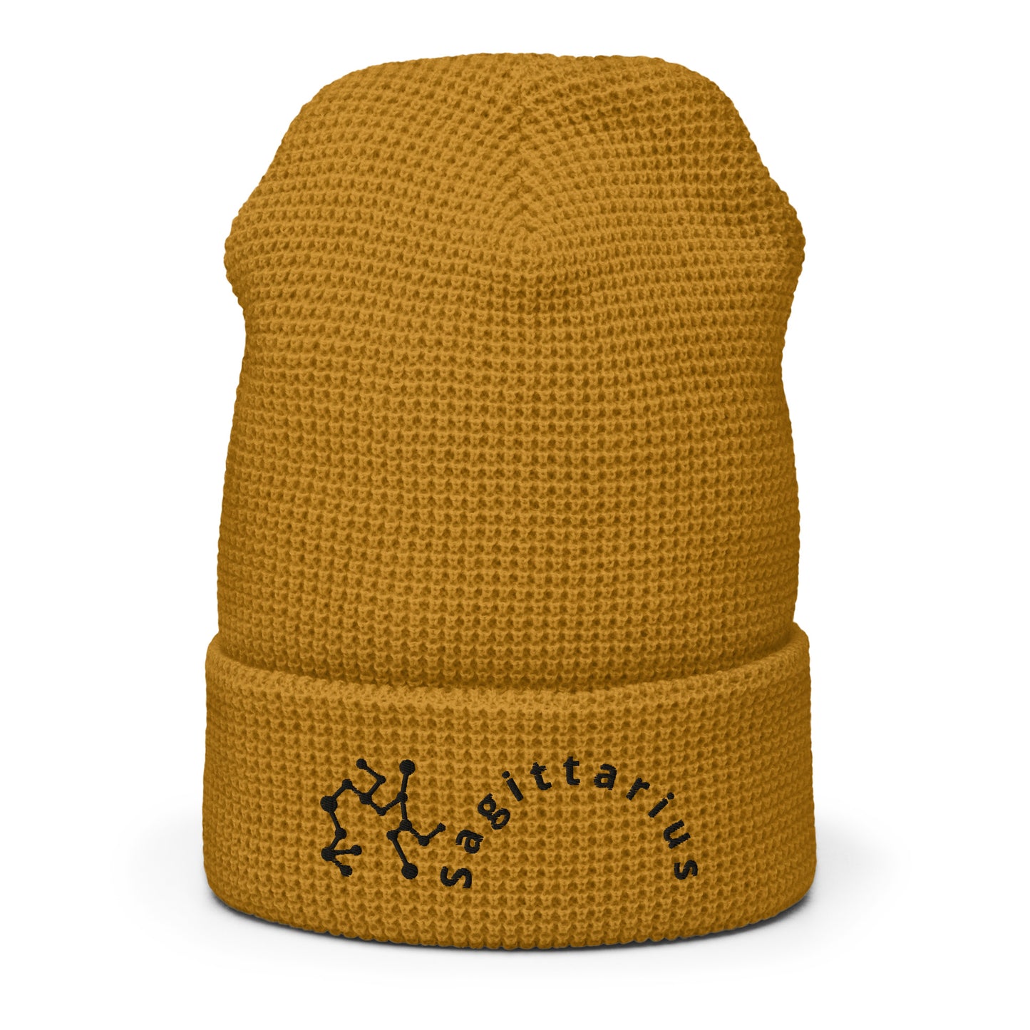 “Sagittarius” Waffle Beanie