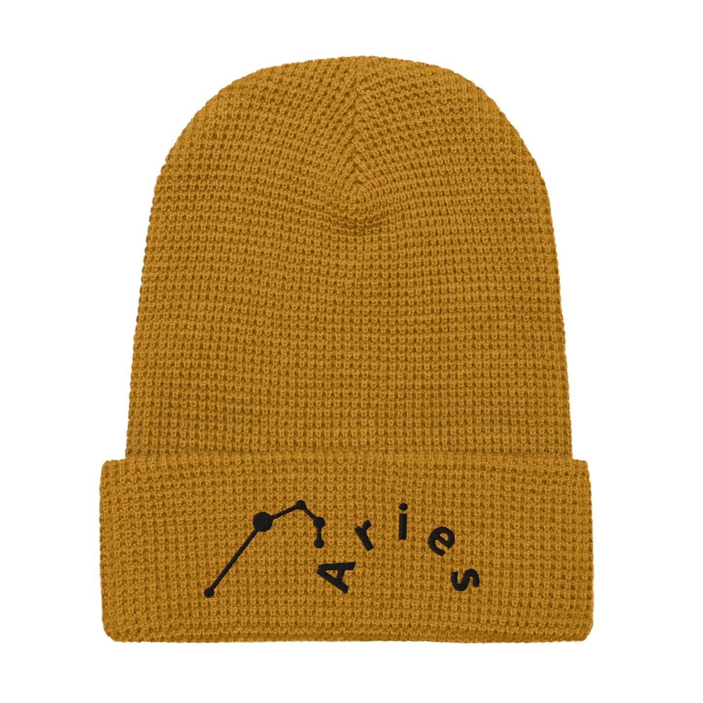 “Aries” Waffle Beanie