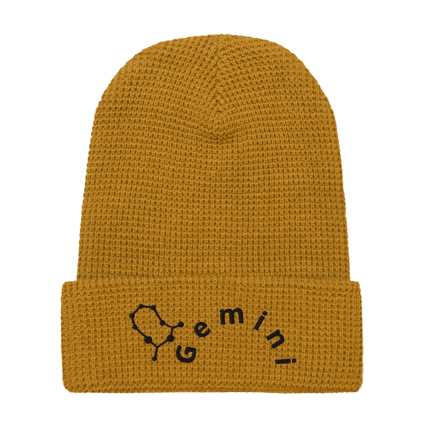 “Gemini” Waffle Beanie