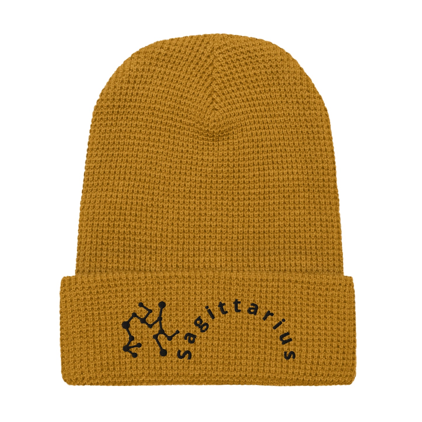“Sagittarius” Waffle Beanie