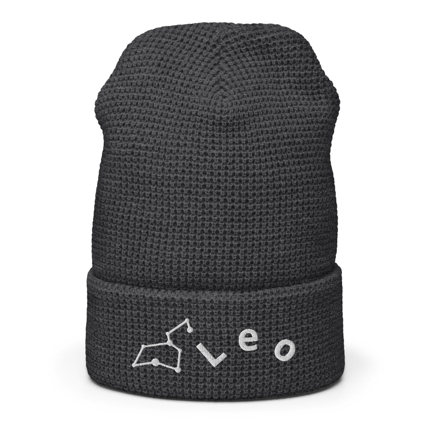 “Leo” Waffle Beanie