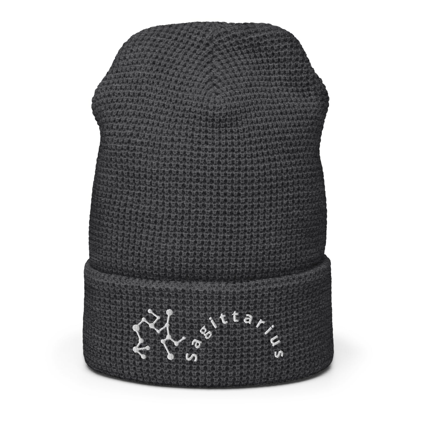 “Sagittarius” Waffle Beanie
