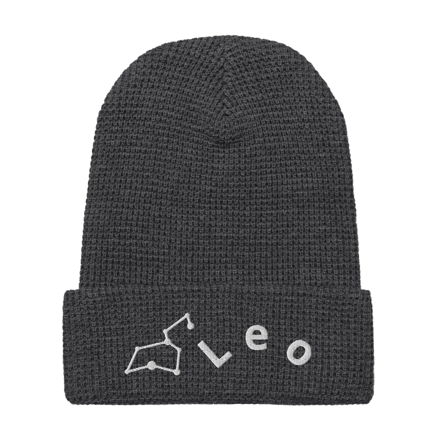 “Leo” Waffle Beanie