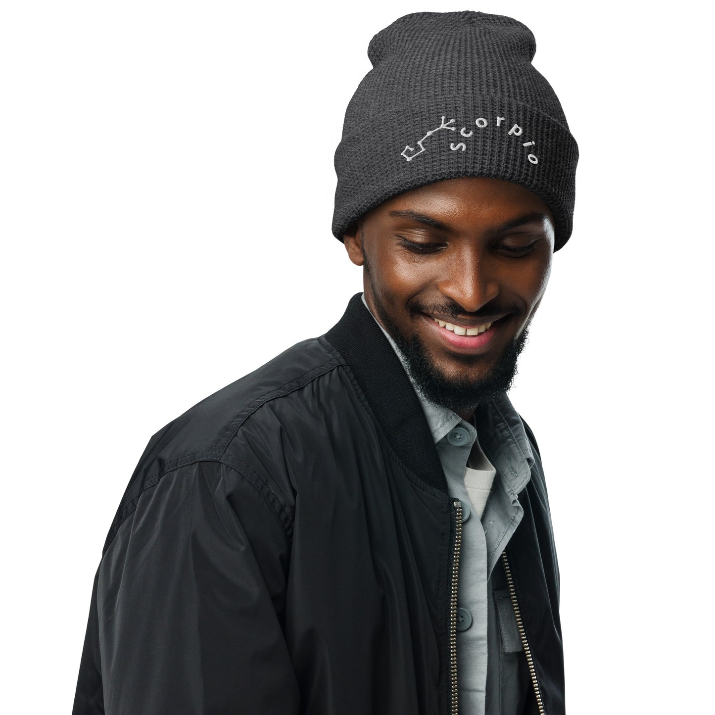 “Scorpio” Waffle Beanie