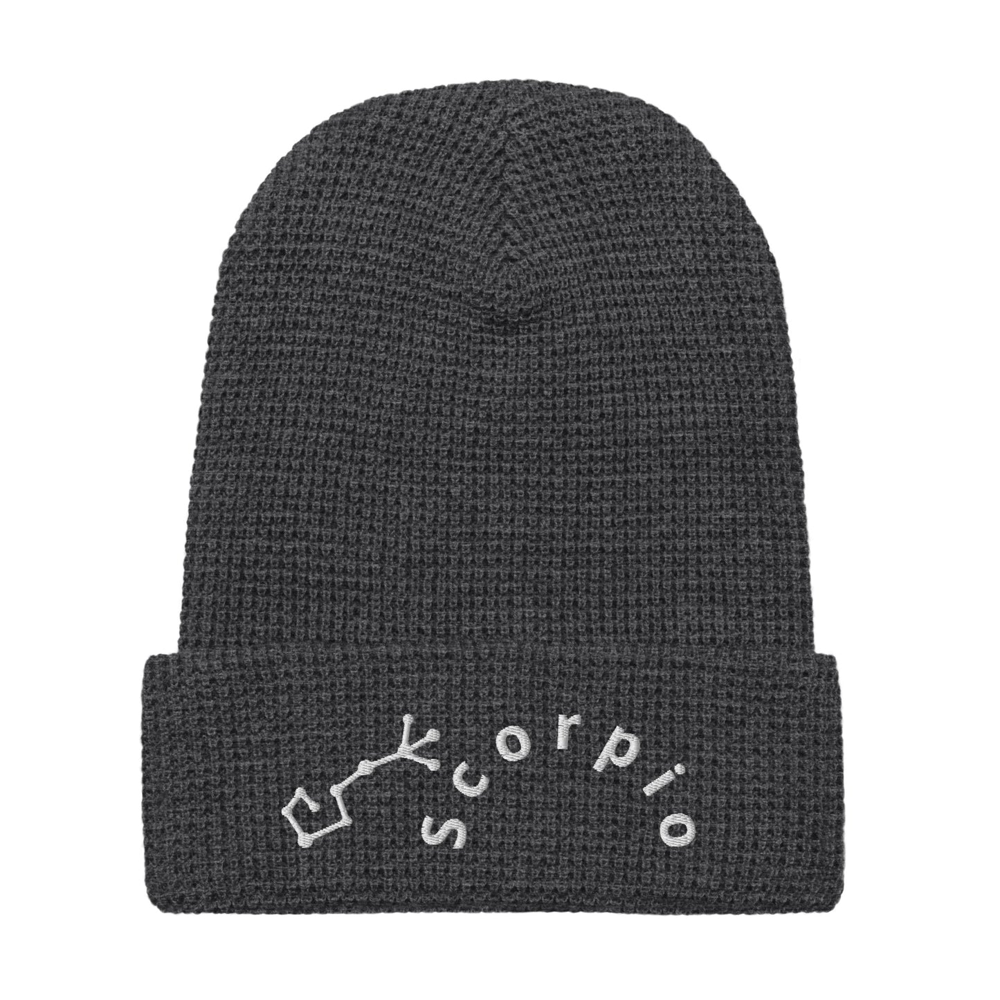 “Scorpio” Waffle Beanie