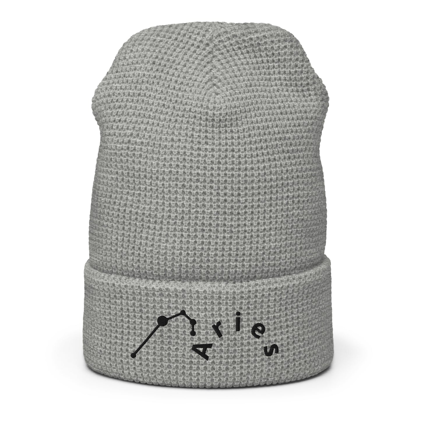 “Aries” Waffle Beanie