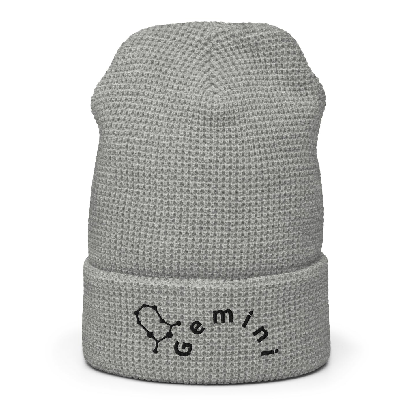 “Gemini” Waffle Beanie