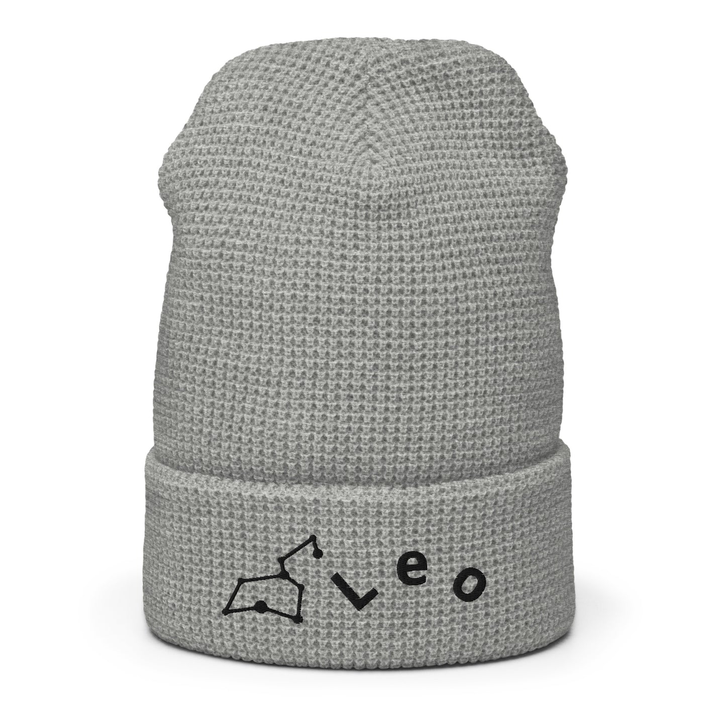 “Leo” Waffle Beanie