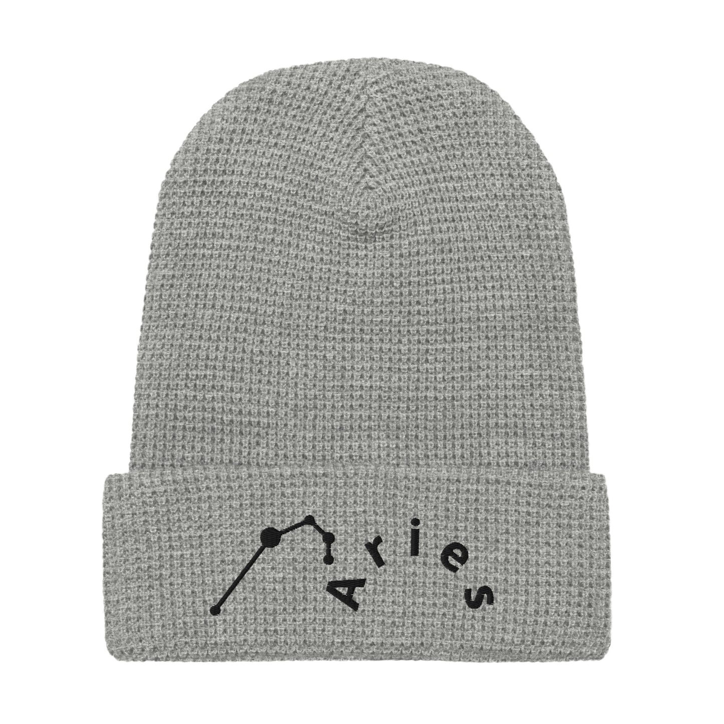 “Aries” Waffle Beanie