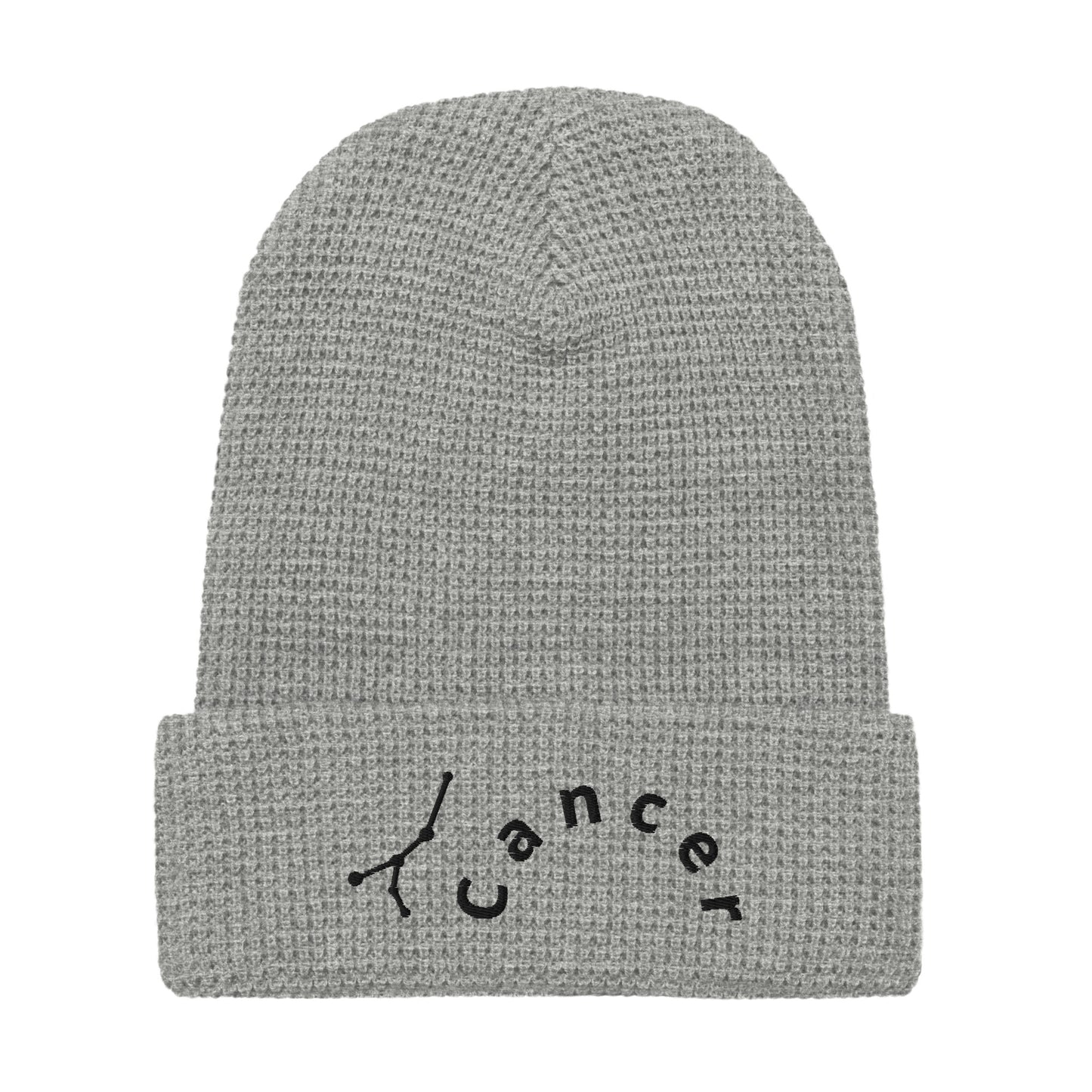 “Cancer” Waffle Beanie