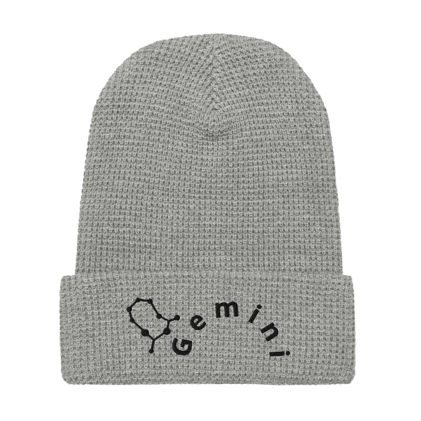 “Gemini” Waffle Beanie